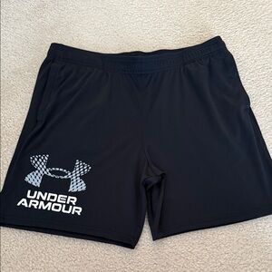 Under Armour Boy’s Black Athletic Shorts